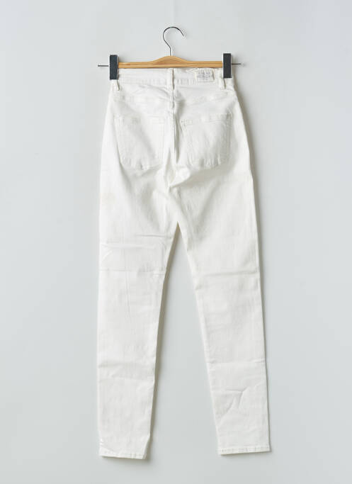 Jeans coupe slim blanc CHEAP MONDAY pour femme