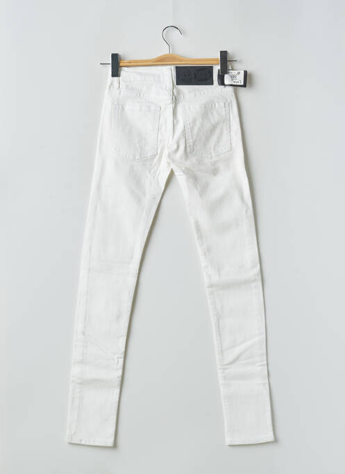Jeans coupe slim blanc CHEAP MONDAY pour femme