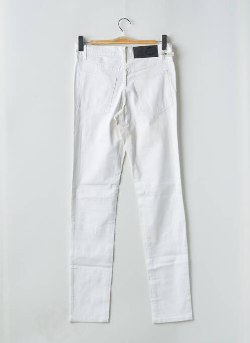 Jeans coupe slim blanc CHEAP MONDAY pour femme
