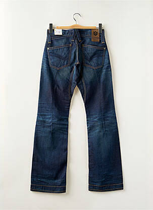 Jeans coupe droite fermeture boutonnée sur le devant taille normale bleu FREEMAN T.PORTER homme