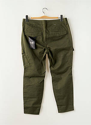 Pantalon cargo tissage popeline taille normale vert G STAR femme