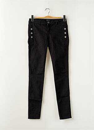 Jeans coupe slim stretch taille normale noir HEARTLESS JEANS femme