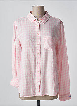 Chemisier coupe cintrée manches longues rose PEPE JEANS femme