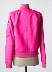 Blouson rose SCHOTT pour femme seconde vue