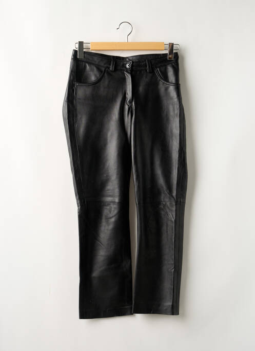 Pantalon droit noir SANS MARQUE pour femme