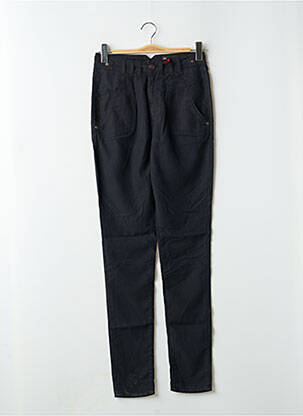 Pantalon slim taille haute taille haute noir FIVE PM femme