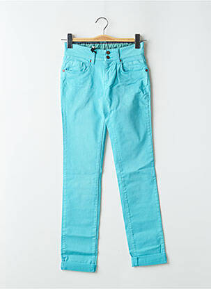 Jeans coupe slim stretch taille normale bleu FIVE PM femme