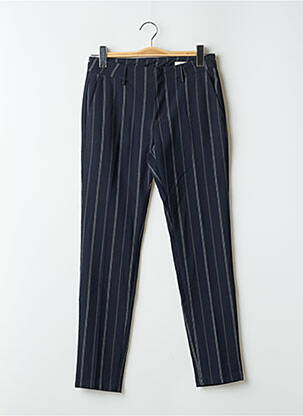 Pantalon chino taille normale taille normale bleu REIKO femme