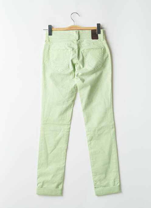 Jeans coupe slim vert FIVE PM pour femme