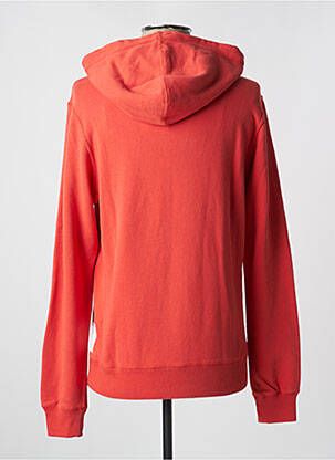 Sweat-shirt à capuche poches manches longues orange SCOTCH & SODA homme