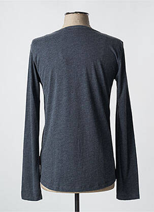 T-shirt coupe cintrée manches longues gris LE TEMPS DES CERISES homme