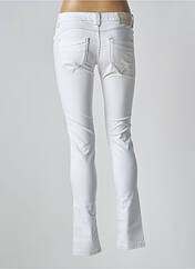 Jeans coupe slim blanc FIVE PM pour femme seconde vue