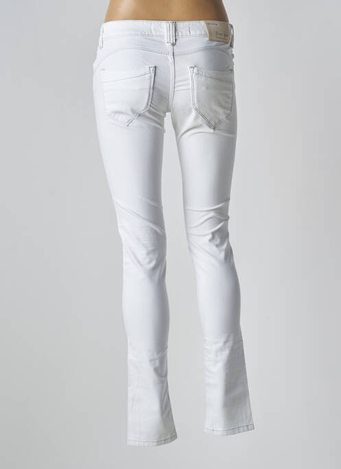 Jeans coupe slim blanc FIVE PM pour femme