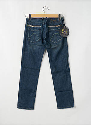 Jeans coupe slim tissage brut taille normale bleu APRIL 77 femme