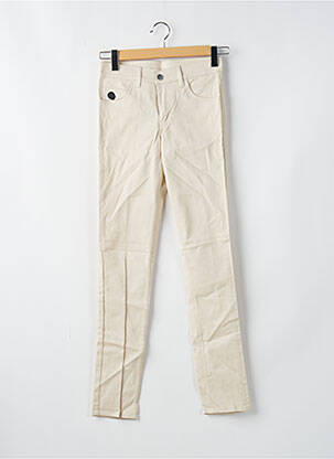 Jeans coupe slim taille normale taille normale beige CHEAP MONDAY femme