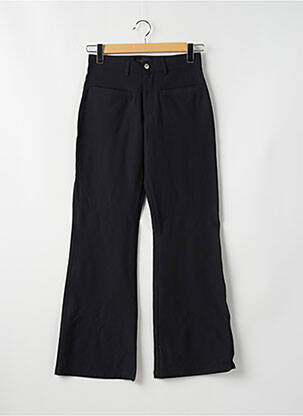 Pantalon droit stretch taille normale noir CHEYENNE femme