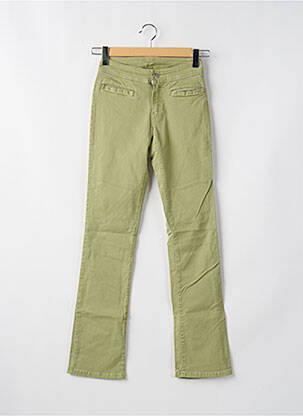 Jeans coupe slim stretch taille normale vert CIMARRON femme