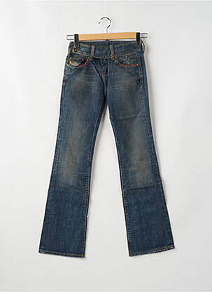 Jeans coupe droite taille normale taille normale bleu DIESEL femme