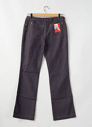 Jean coupe flare stretch taille normale bleu EPURE femme