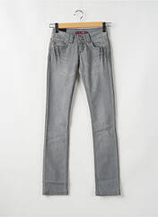 Jeans skinny gris BLEND pour femme seconde vue