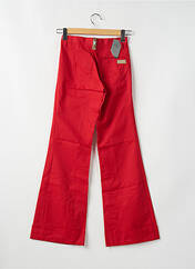 Pantalon chino rouge FREEMAN T.PORTER pour femme seconde vue