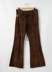 Pantalon flare marron FREEMAN T.PORTER pour femme seconde vue