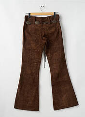 Pantalon flare marron FREEMAN T.PORTER pour femme seconde vue