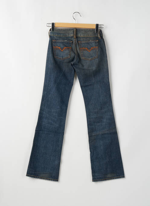 Jeans coupe droite bleu DIESEL pour femme