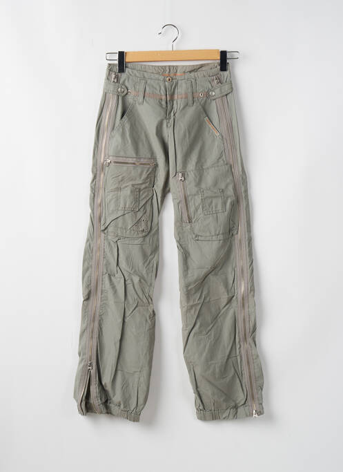 Pantalon cargo vert FREEMAN T.PORTER pour femme