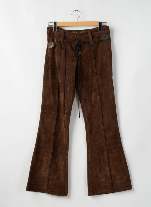 Pantalon flare marron FREEMAN T.PORTER pour femme