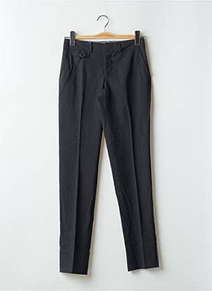 Pantalon chino taille normale taille normale gris LEON & HARPER femme