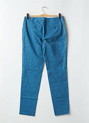 Pantalon chino bleu LEON & HARPER pour femme seconde vue