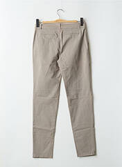 Pantalon chino gris LEON & HARPER pour femme seconde vue