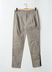 Pantalon chino gris LEON & HARPER pour femme seconde vue