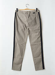 Pantalon chino gris LEON & HARPER pour femme seconde vue