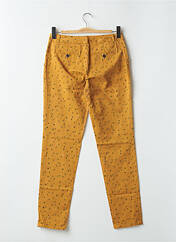 Pantalon chino jaune LEON & HARPER pour femme seconde vue