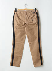 Pantalon chino marron LEON & HARPER pour femme seconde vue