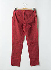 Pantalon chino rouge LEON & HARPER pour femme seconde vue