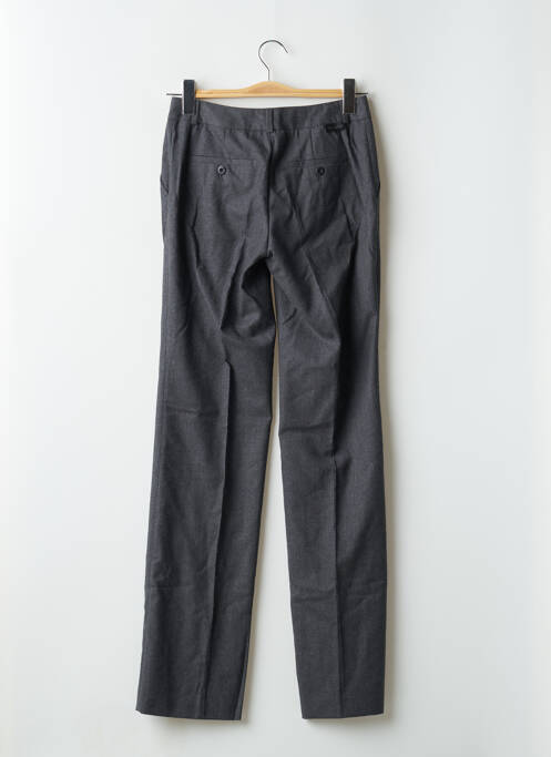 Pantalon droit gris clair LEON & HARPER pour femme