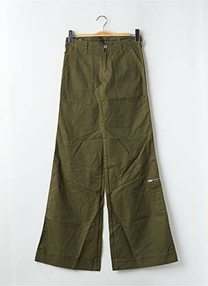 Jeans coupe droite taille normale taille normale vert LA BRIGADA INTERNACIONAL femme