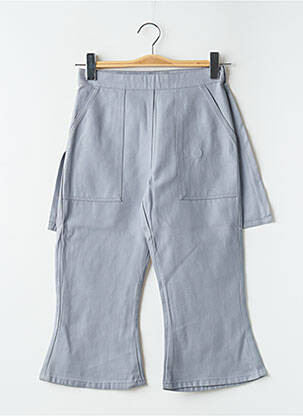 Pantacourt tissage popeline taille normale gris LA BRIGADA INTERNACIONAL femme