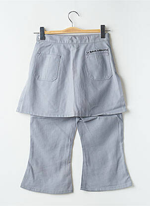 Pantacourt tissage popeline taille normale gris LA BRIGADA INTERNACIONAL femme