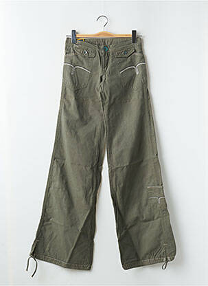 Jeans coupe droite taille normale taille normale vert LOIS femme