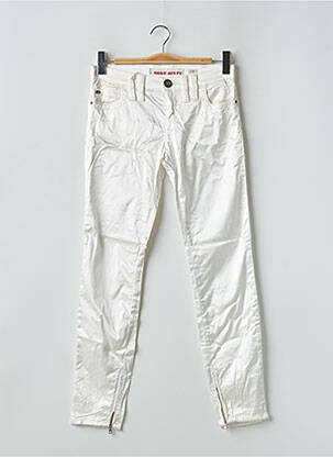 Jeans coupe slim taille normale taille normale blanc MISS SIXTY femme