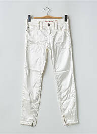 Jeans coupe slim taille normale taille normale blanc MISS SIXTY femme