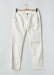 Jeans coupe slim stretch taille normale blanc REPLAY femme