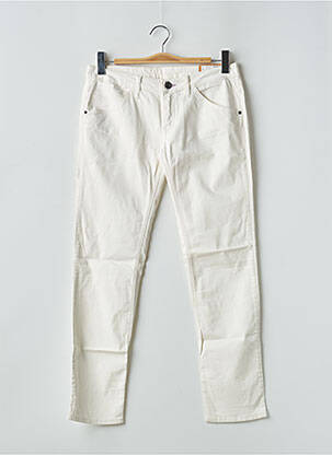 Jeans coupe slim stretch taille normale blanc REPLAY femme