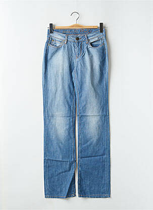 Jeans coupe droite taille normale taille normale bleu RWD femme