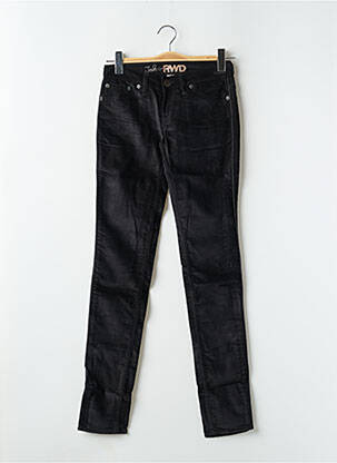 Jeans coupe slim stretch taille normale noir RWD femme