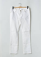 Jeans coupe slim blanc GUESS pour femme seconde vue